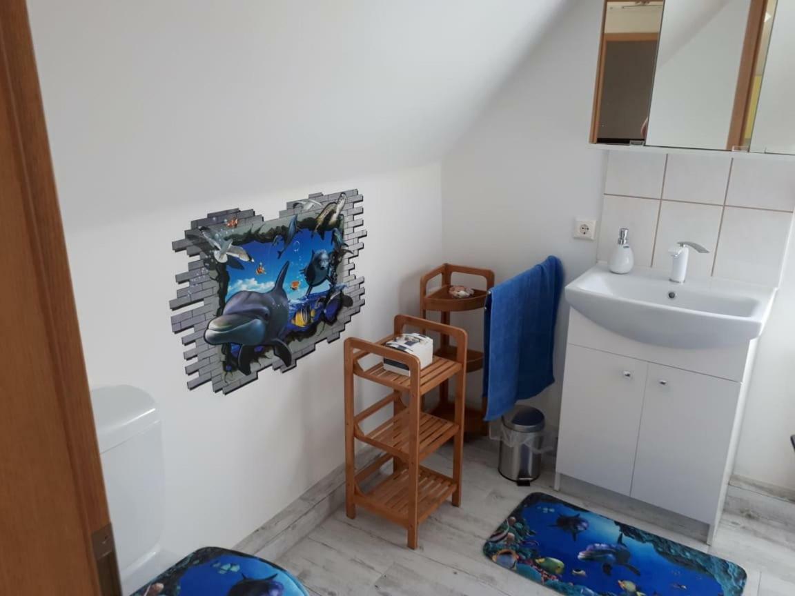 Ferienwohnung Gaensebluemchen Wartenburg エクステリア 写真